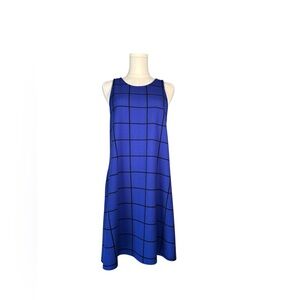Candie's‎ Vibrant Blue Grid Mini Dress